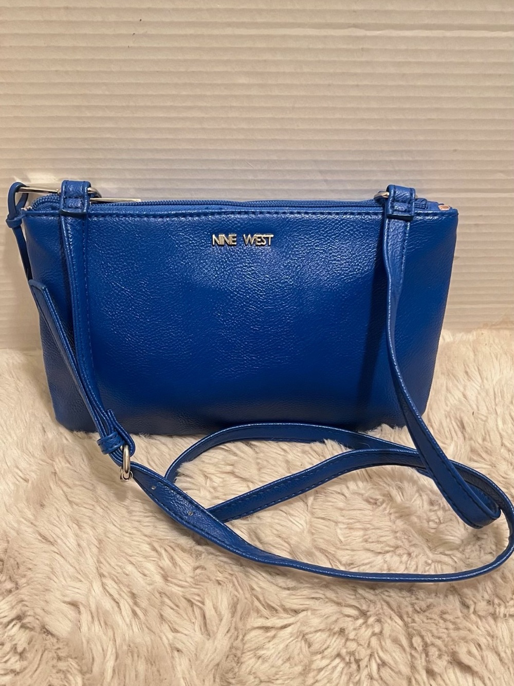 Nine West Vibrant Blue Crossbody Purse